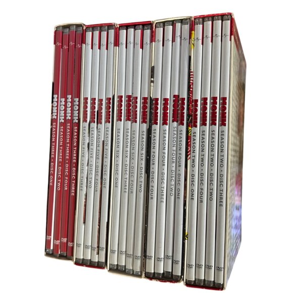 Monk TV Show Seasons  2, 3, 4, 5, 6, DVD Box Sets - Picture 7 of 12